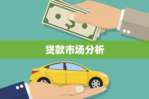 漯河贷款市场分析