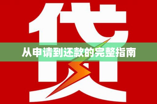 漯河从申请到还款的完整指南
