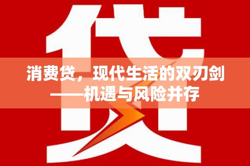 漯河消费贷，现代生活的双刃剑——机遇与风险并存