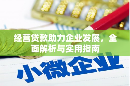 漯河经营贷款助力企业发展，全面解析与实用指南