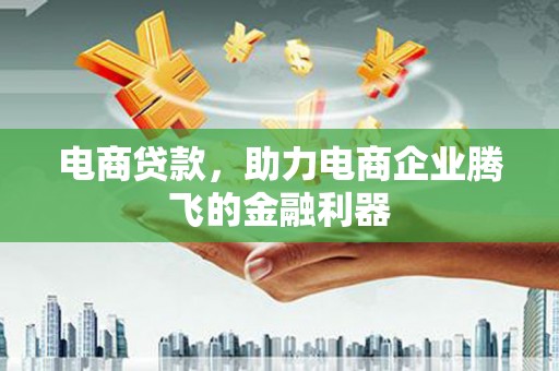漯河电商贷款，助力电商企业腾飞的金融利器