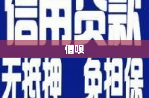 漯河借呗