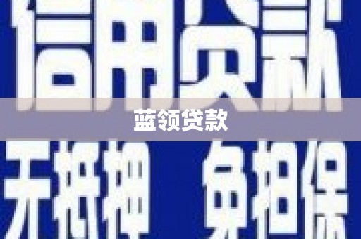 漯河蓝领贷款