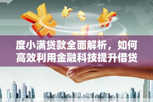 漯河度小满贷款全面解析，如何高效利用金融科技提升借贷体验