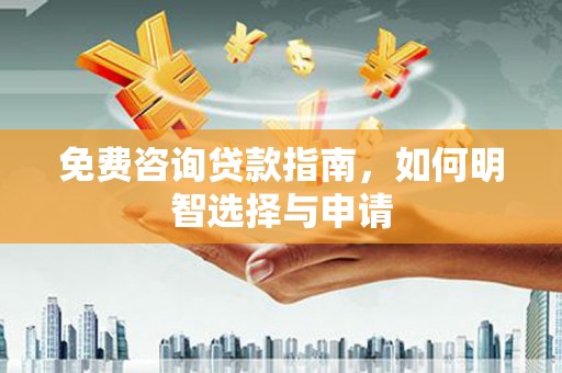 漯河免费咨询贷款指南，如何明智选择与申请
