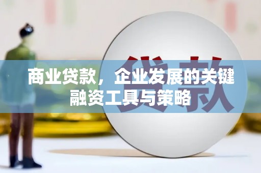 漯河商业贷款，企业发展的关键融资工具与策略