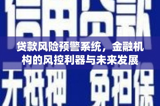 漯河贷款风险预警系统，金融机构的风控利器与未来发展