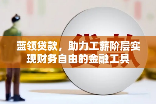 漯河蓝领贷款，助力工薪阶层实现财务自由的金融工具