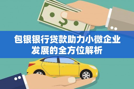 漯河包银银行贷款助力小微企业发展的全方位解析 漯河包银银行贷款助力小微企业发展的全方位解析