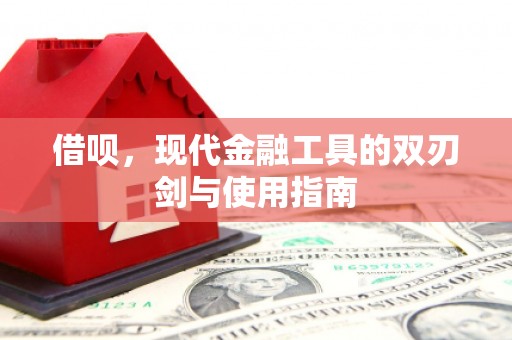 漯河借呗，现代金融工具的双刃剑与使用指南