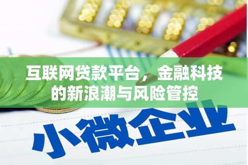 漯河互联网贷款平台，金融科技的新浪潮与风险管控
