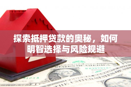 漯河探索抵押贷款的奥秘，如何明智选择与风险规避