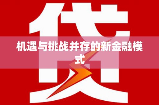 漯河机遇与挑战并存的新金融模式
