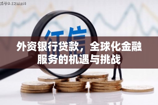 漯河外资银行贷款，全球化金融服务的机遇与挑战