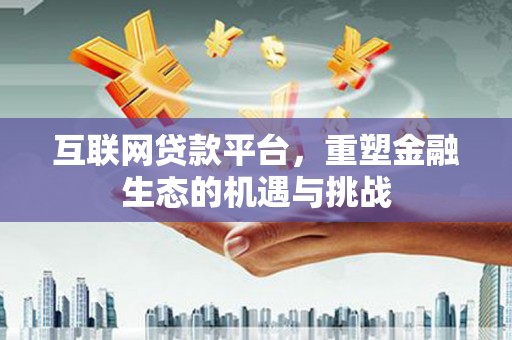 漯河互联网贷款平台，重塑金融生态的机遇与挑战