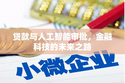 漯河贷款与人工智能审批，金融科技的未来之路