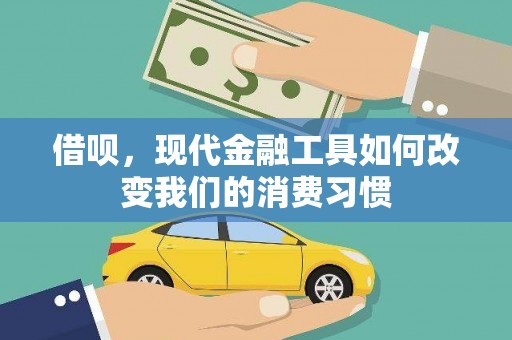 漯河借呗，现代金融工具如何改变我们的消费习惯