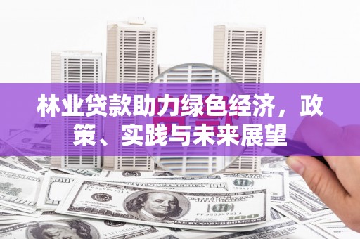漯河林业贷款助力绿色经济，政策、实践与未来展望