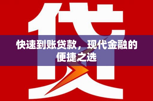 漯河快速到账贷款，现代金融的便捷之选
