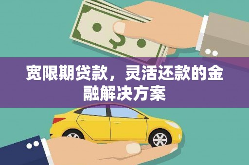 漯河宽限期贷款，灵活还款的金融解决方案