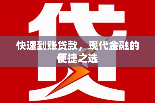 漯河快速到账贷款，现代金融的便捷之选