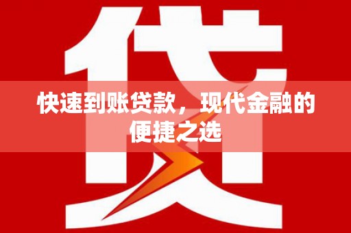 漯河快速到账贷款，现代金融的便捷之选