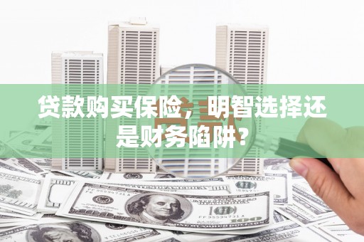 漯河贷款购买保险，明智选择还是财务陷阱？