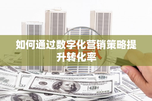 漯河如何通过数字化营销策略提升转化率