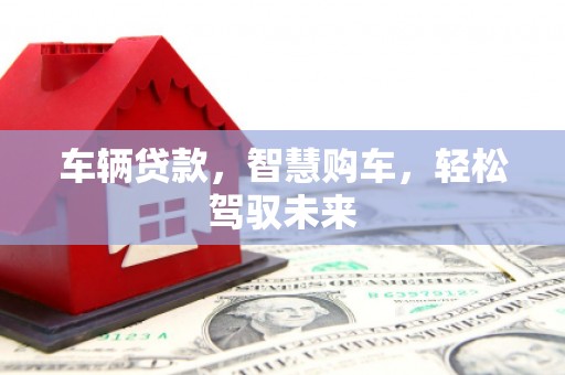 漯河车辆贷款，智慧购车，轻松驾驭未来