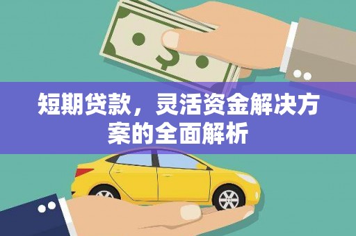 漯河短期贷款，灵活资金解决方案的全面解析