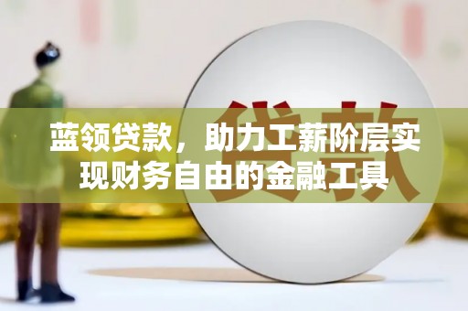 漯河蓝领贷款，助力工薪阶层实现财务自由的金融工具