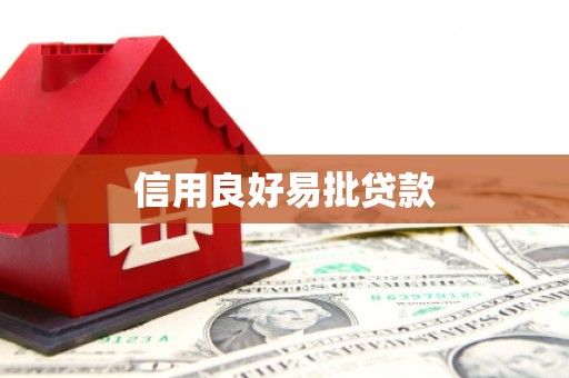 漯河信用良好易批贷款