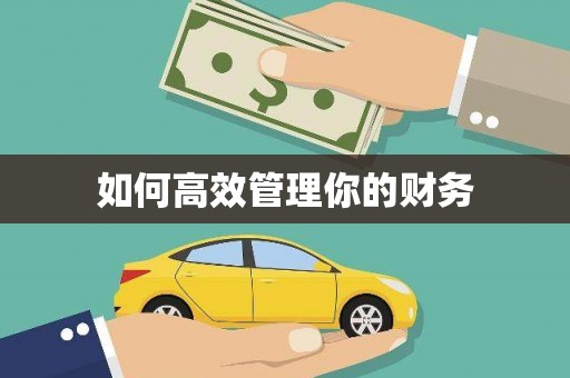 漯河如何高效管理你的财务