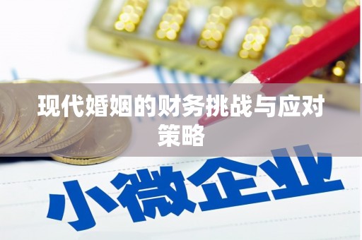 漯河现代婚姻的财务挑战与应对策略