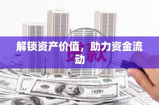 漯河解锁资产价值，助力资金流动