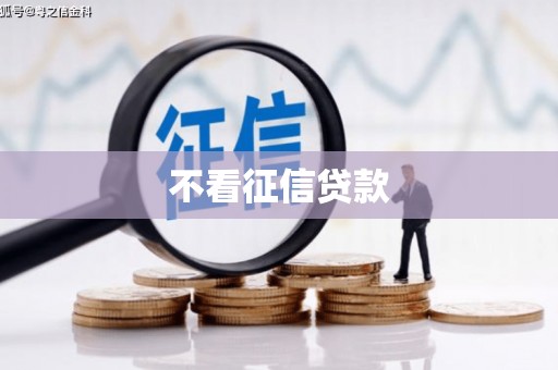 漯河不看征信贷款