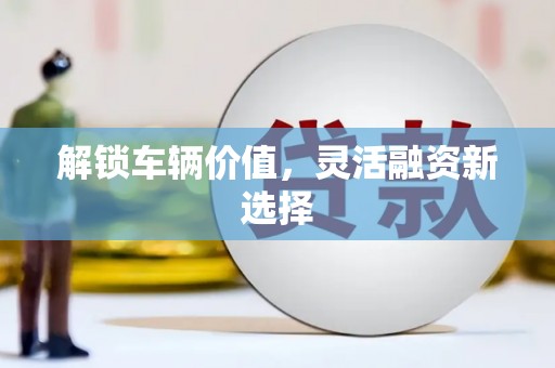 漯河解锁车辆价值，灵活融资新选择