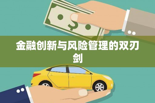 漯河金融创新与风险管理的双刃剑