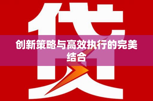 漯河创新策略与高效执行的完美结合